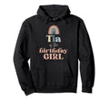 Tia Birthday Boho Rainbow Party Supplies Hoodie - Graphic Print for Adults - T-Shirt, Sweatshirt, Hoodie