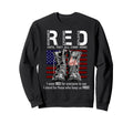 R E D Friday Military Remember Sweatshirt - Aesthetic Graphic Unisex - T-Shirt, Sweatshirt, Hoodie