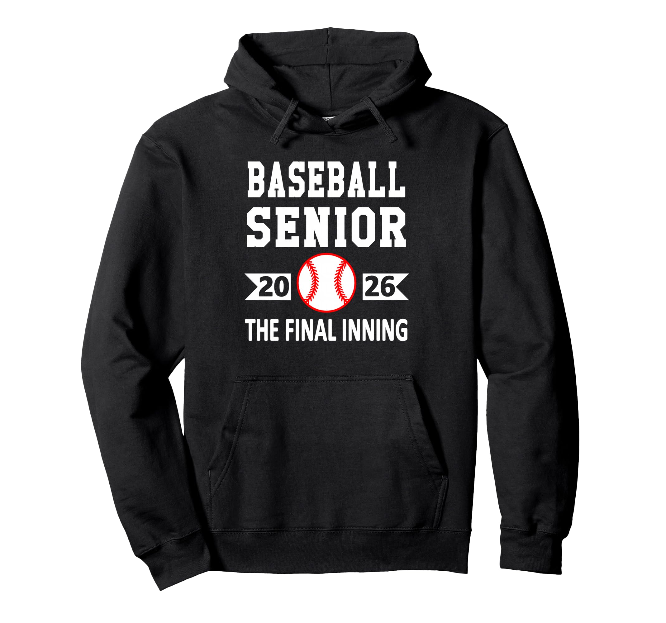Senior Class 2026 Baseball Senior Night Hoodie - Novelty Apparel Men Women - T-Shirt, Sweatshirt, Hoodie
