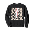 Lightning Groovy Proud Dad Sweatshirt - Fun Novelty Design for Adults - T-Shirt, Sweatshirt, Hoodie