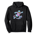 Funny Duck Roller Skates Skater Animal Hoodie - Graphic Print for Adults - T-Shirt, Sweatshirt, Hoodie