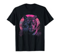 Tiger Vaporwave Aesthetic T-Shirt - Casual Everyday Wear Men Women - T-Shirt, Sweatshirt, Hoodie
