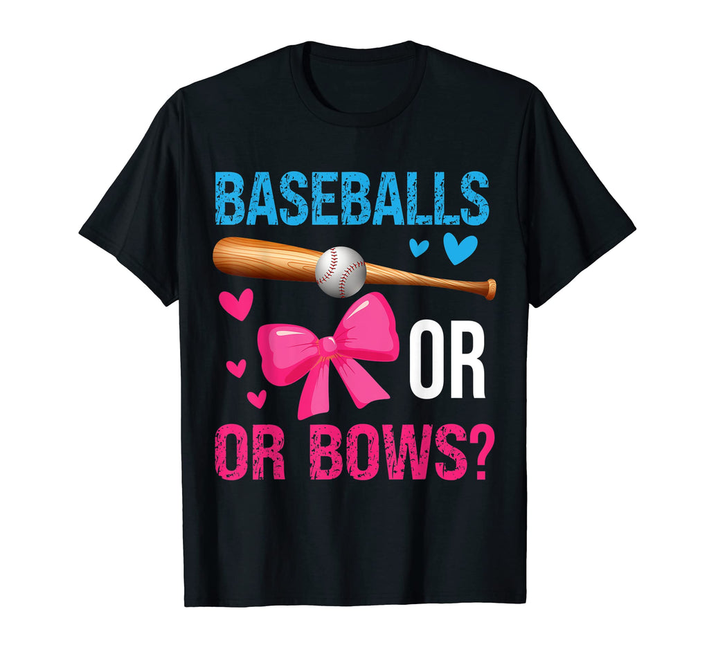 Baseball Family Gender Reveal Them T-Shirt - Minimalist Print for Adults - T-Shirt, Sweatshirt, Hoodie