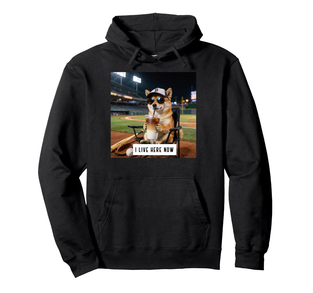 Funny Shiba Inu Baseball Lovers Hoodie - Streetwear Style Men Women - T-Shirt, Sweatshirt, Hoodie
