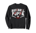 Baseball Poppa Baseball Lover Sweatshirt - Casual Everyday Wear Men Women - T-Shirt, Sweatshirt, Hoodie