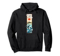 Japan Wave Crane Art 90S Japanese Hoodie - Minimalist Print Unisex - T-Shirt, Sweatshirt, Hoodie