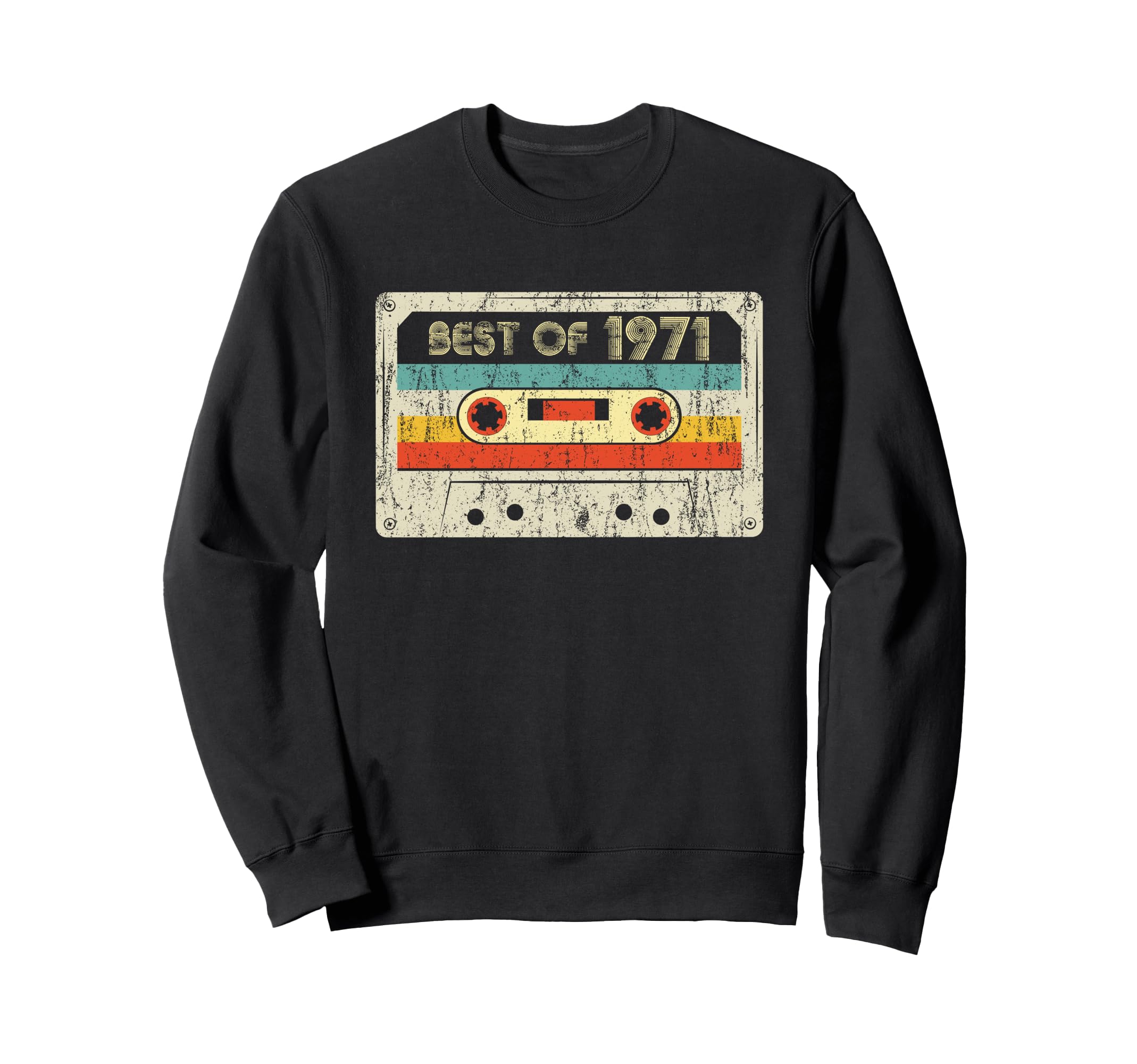 Best 1971 Birthday Yrs 1971 Sweatshirt - Fun Novelty Design Unisex - T-Shirt, Sweatshirt, Hoodie