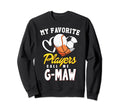 My Favorite Players Baseball Sweatshirt - Fun Novelty Design for Adults - T-Shirt, Sweatshirt, Hoodie