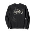 Funny Dinosaur Smoking Sweatshirt - Casual Everyday Wear for Adults - T-Shirt, Sweatshirt, Hoodie