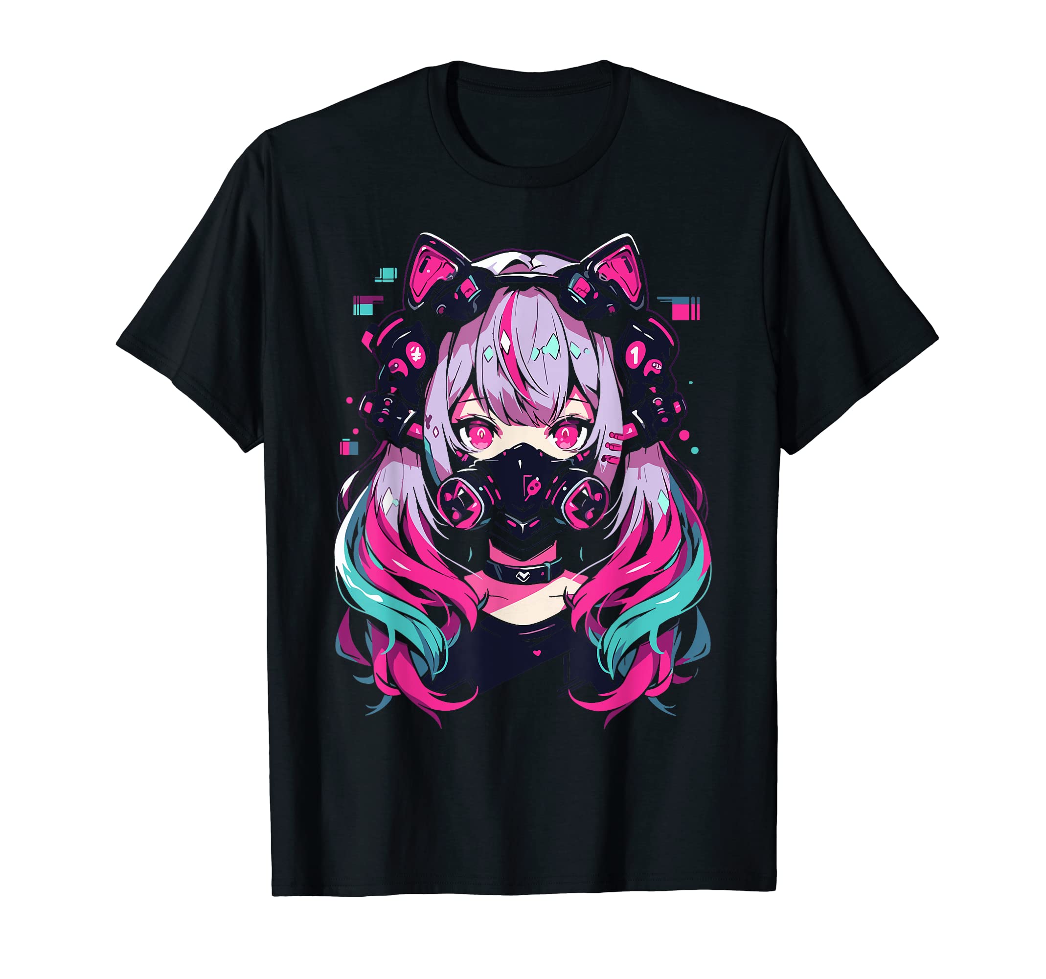 Anime Manga Cyberpunk Japanese Vaporwave T-Shirt - Novelty Apparel Unisex - T-Shirt, Sweatshirt, Hoodie