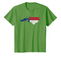 North Carolina State Pride State Flag T-Shirt - Graphic Print Men Women - T-Shirt, Sweatshirt, Hoodie