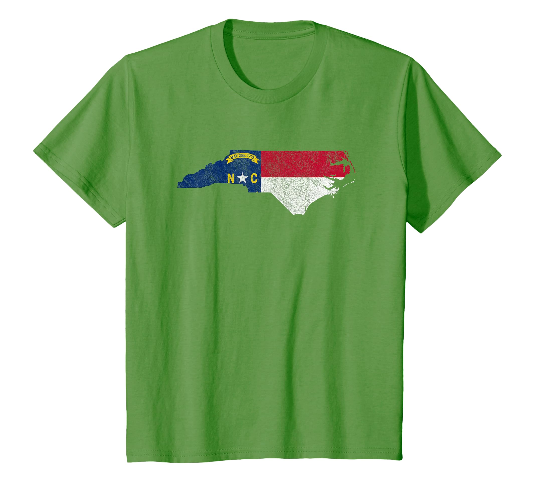 North Carolina State Pride State Flag T-Shirt - Graphic Print Men Women - T-Shirt, Sweatshirt, Hoodie