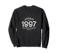 Legendary Since 1997 Birth Year Sweatshirt - Minimalist Print Unisex - T-Shirt, Sweatshirt, Hoodie