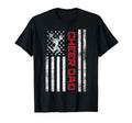 Funny Cheer Dad American Us Flag T-Shirt - Trendy Graphic for Adults - T-Shirt, Sweatshirt, Hoodie
