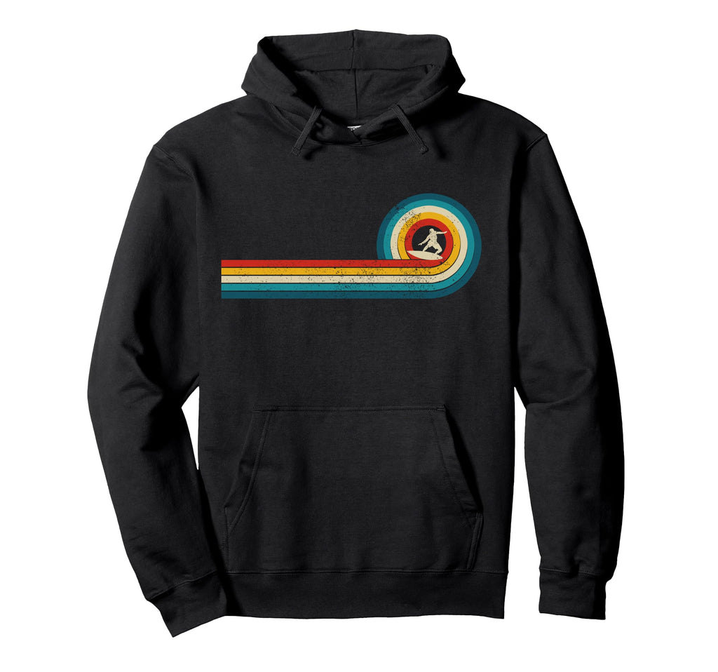 Surfer Gift Wave Surfing Surf Beach Hoodie - Unique Graphic Unisex - T-Shirt, Sweatshirt, Hoodie