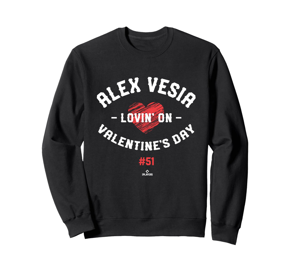 Alex Vesia Lovin Valentines Day Los Sweatshirt - Trendy Graphic for Adults - T-Shirt, Sweatshirt, Hoodie