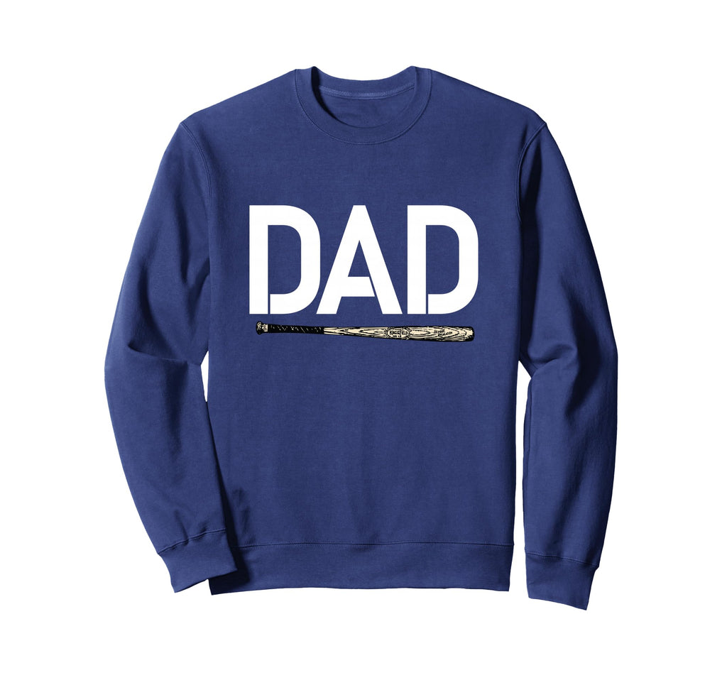 Baseball Dad Simple Sweatshirt - Custom Art Print Unisex - T-Shirt, Sweatshirt, Hoodie