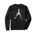 Border Collie Smoking Cigarette Sweatshirt - Unique Graphic Men Women - T-Shirt, Sweatshirt, Hoodie