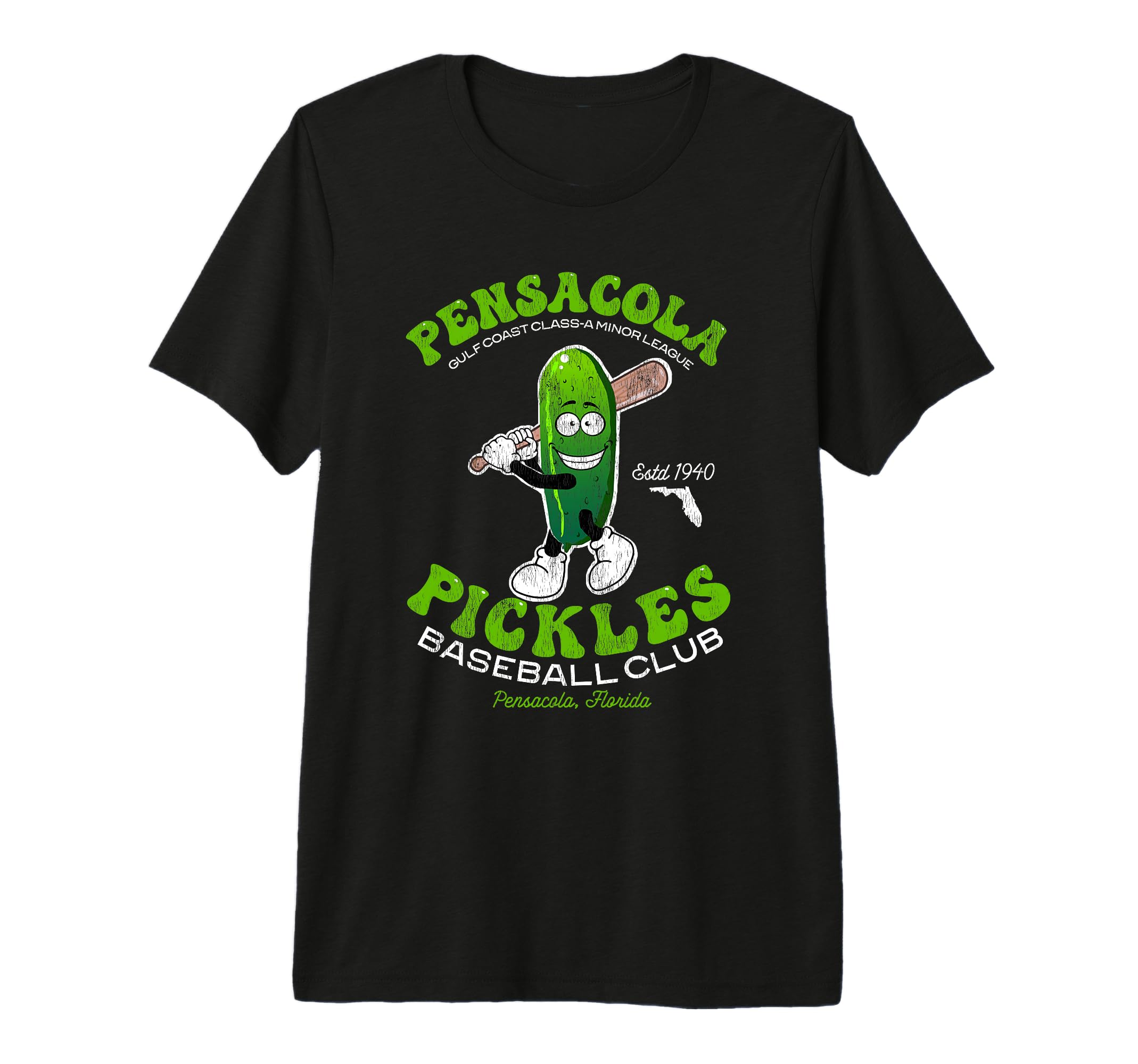 Pensacola Pickles Minor League T-Shirt - Casual Everyday Wear for Adults - T-Shirt, Sweatshirt, Hoodie
