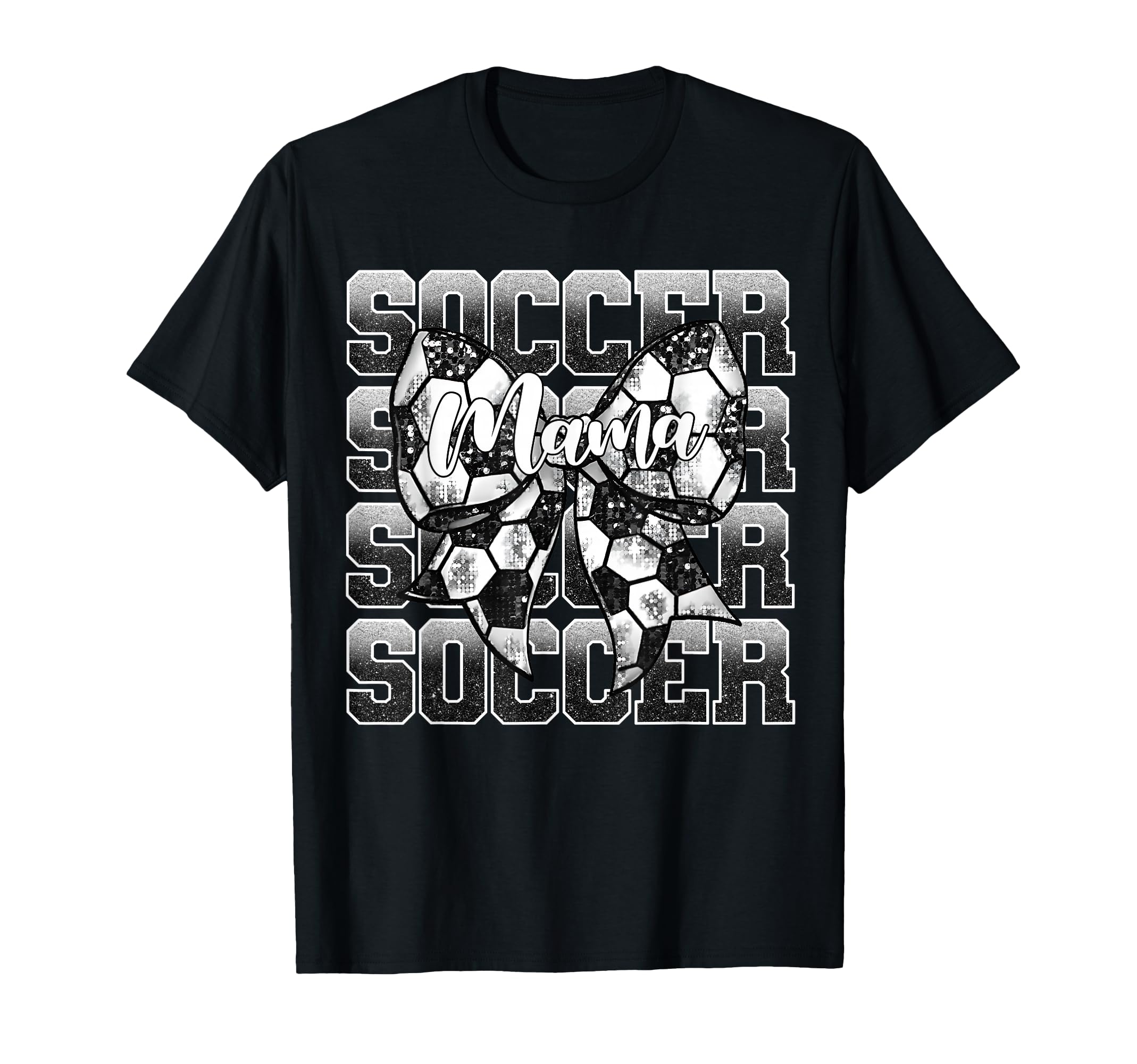 Soccer Mama Coquette Bow Game Day T-Shirt - Streetwear Style Unisex - T-Shirt, Sweatshirt, Hoodie