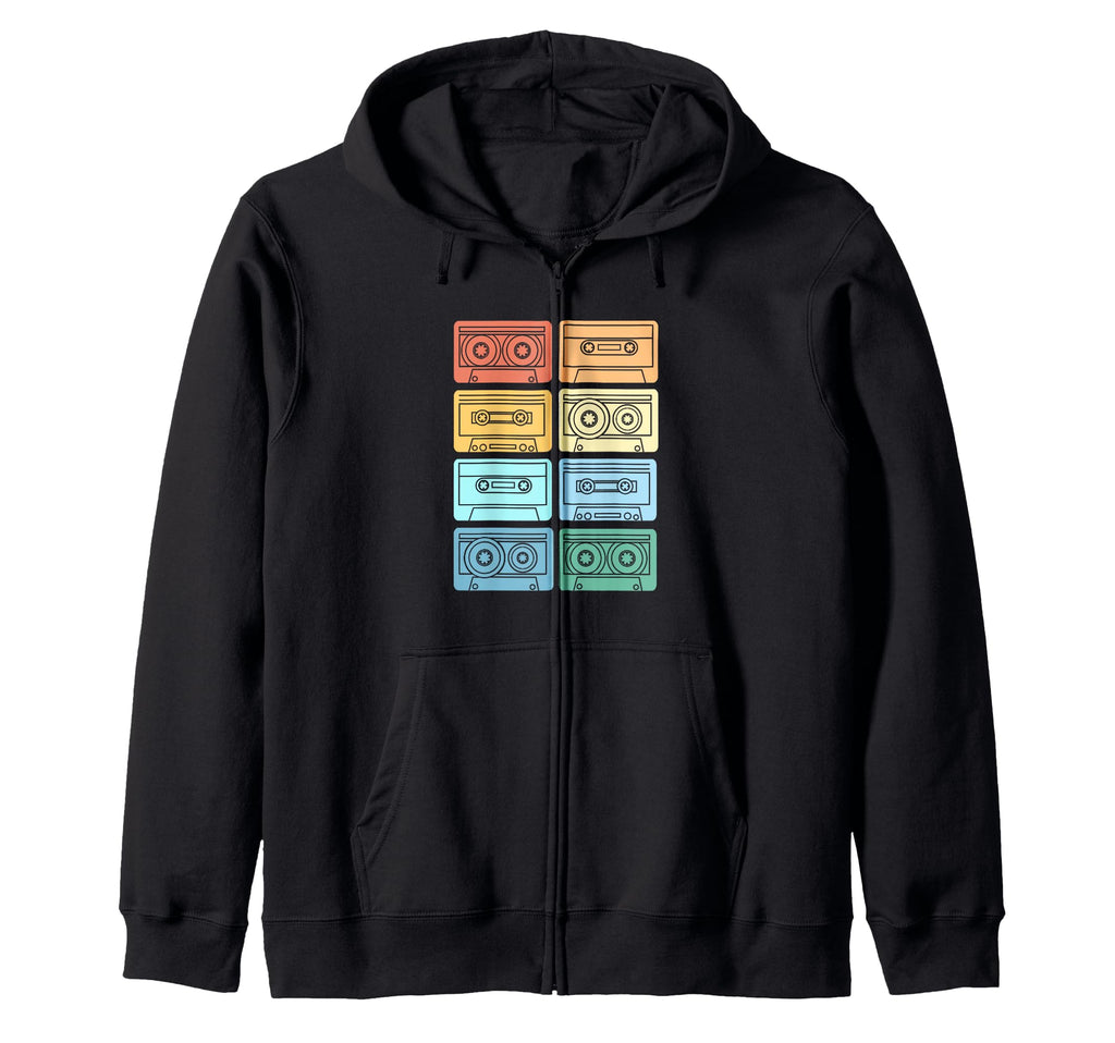 Funny 90S Cassette Tape Gifts 90S Hoodie - Fun Novelty Design for Adults - T-Shirt, Sweatshirt, Hoodie