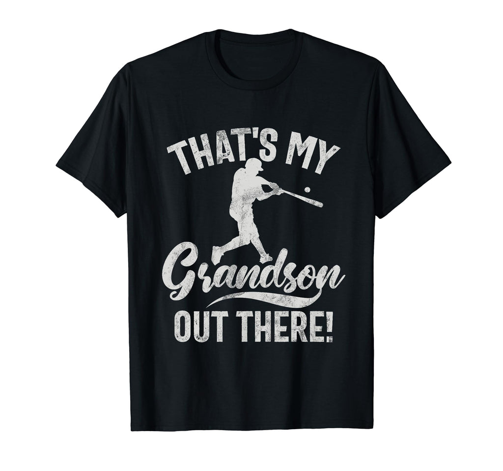 Thats My Grandson Out There Grandpa T-Shirt - Minimalist Print Unisex - T-Shirt, Sweatshirt, Hoodie