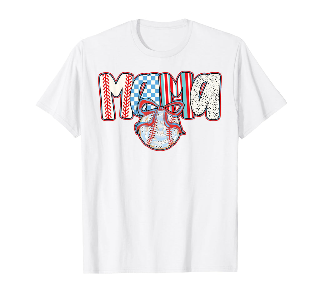Baseball Mom Shirts Baseball Mama Funny T-Shirt - Minimalist Print Unisex - T-Shirt, Sweatshirt, Hoodie