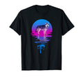 Sunset Alaskan Malamute T-Shirt - Trendy Graphic Unisex - T-Shirt, Sweatshirt, Hoodie