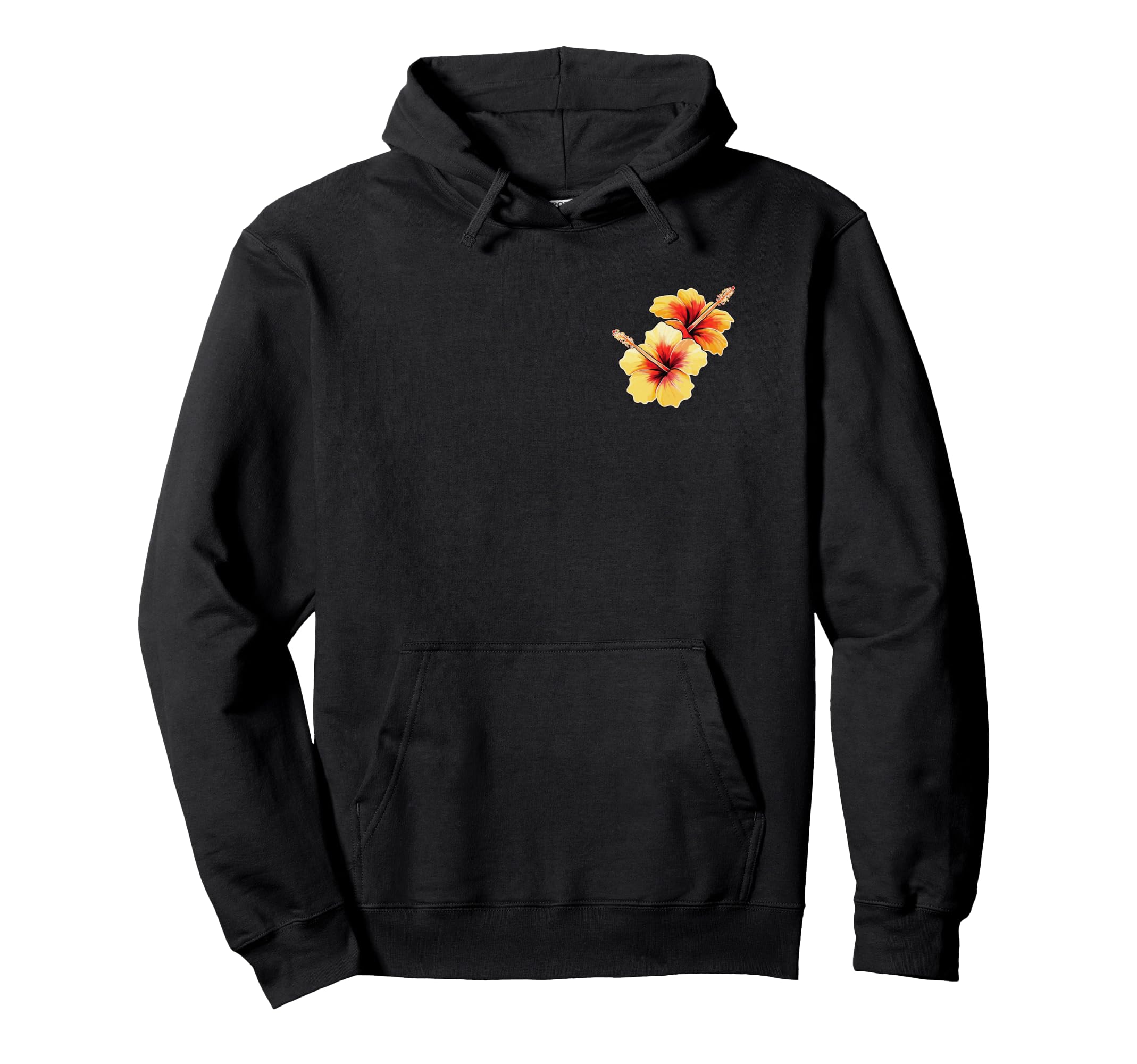 Hibiscus Flower Aesthetic Hoodie - Casual Everyday Wear Unisex - T-Shirt, Sweatshirt, Hoodie