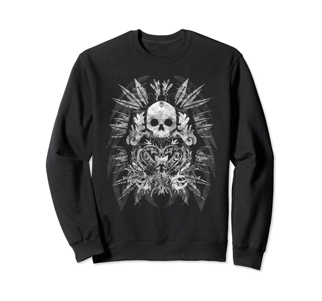 Goth Aesthetic Y2K Fairy Wings Sweatshirt - Novelty Apparel Unisex - T-Shirt, Sweatshirt, Hoodie