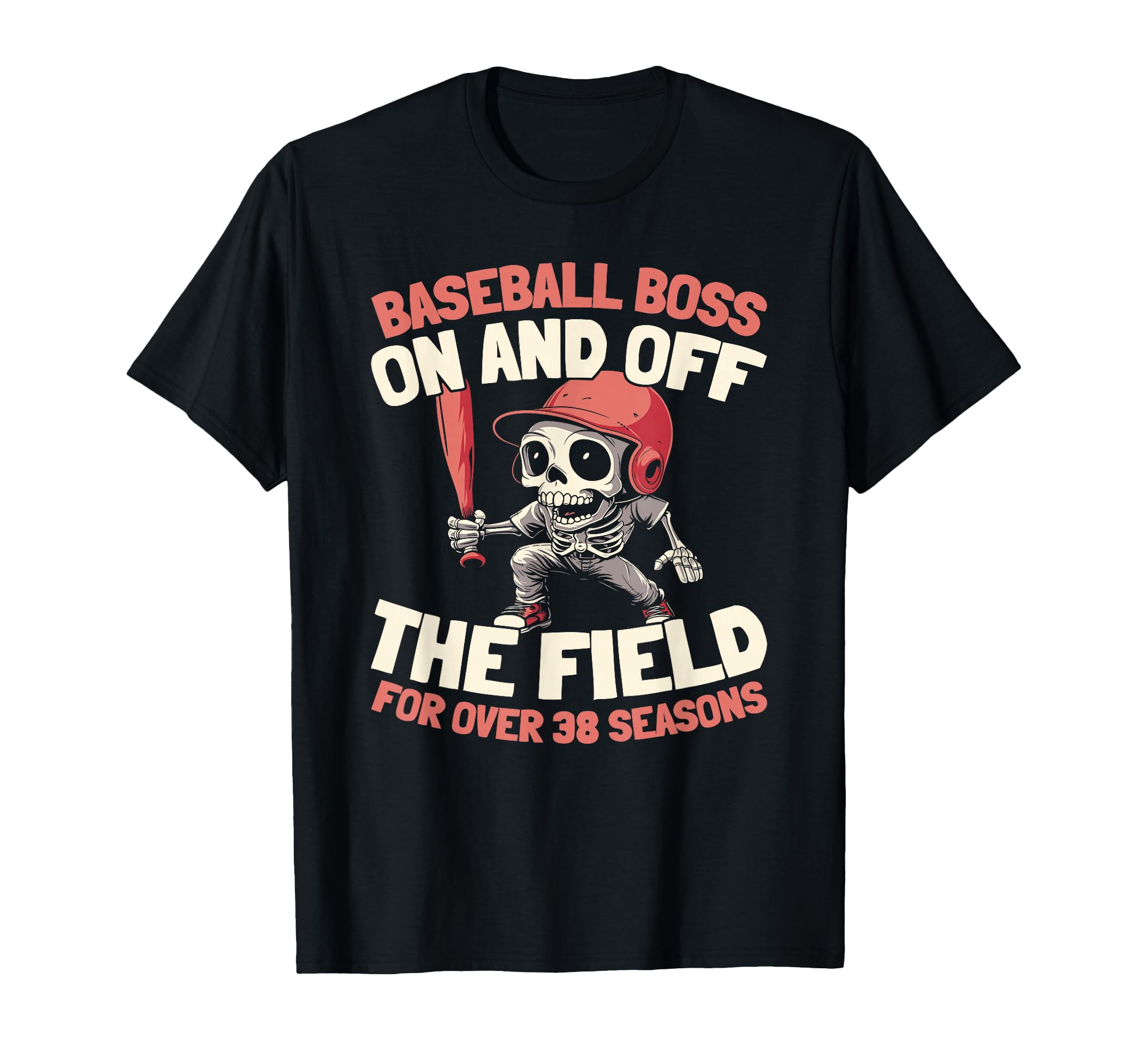 38 Years Old Player Team Baseball T-Shirt - Aesthetic Graphic for Adults - T-Shirt, Sweatshirt, Hoodie