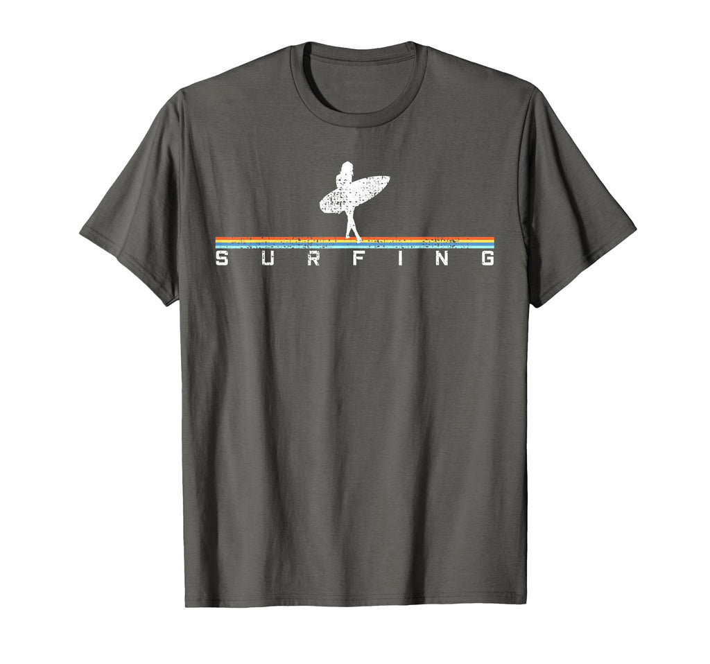 Surfer Surf Surfboard T-Shirt - Trendy Graphic Men Women - T-Shirt, Sweatshirt, Hoodie