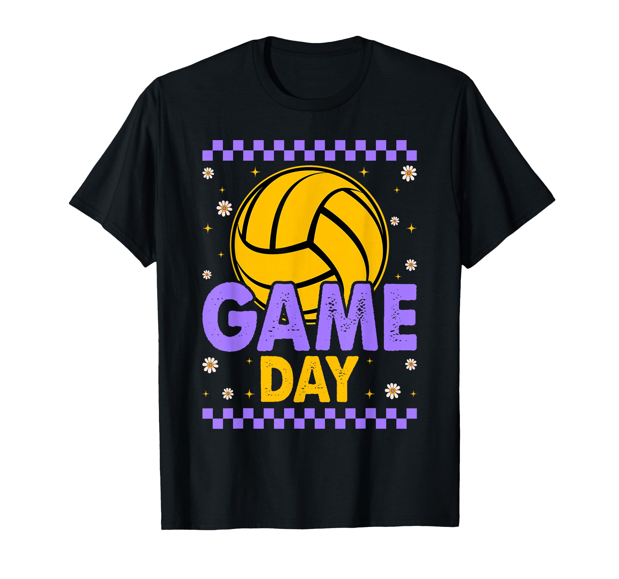 Volleyball Game Day Mom Purple T-Shirt - Streetwear Style for Adults - T-Shirt, Sweatshirt, Hoodie
