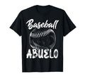 Baseball Abuelo Him Family Matching T-Shirt - Minimalist Print Unisex - T-Shirt, Sweatshirt, Hoodie