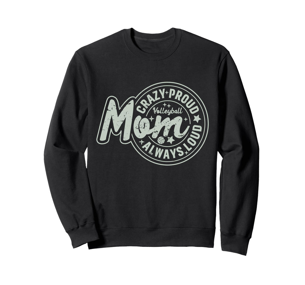 Volleyball Mom Coach Busy Raising Sweatshirt - Custom Art Print Unisex - T-Shirt, Sweatshirt, Hoodie