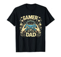 Gamer Dad Game Controller Gaming T-Shirt - Minimalist Print Men Women - T-Shirt, Sweatshirt, Hoodie