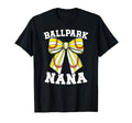 Ballpark Nana Grandma Softball T-Shirt - Fun Novelty Design for Adults - T-Shirt, Sweatshirt, Hoodie