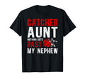 Baseball Catcher Aunt Proud Aunt T-Shirt - Streetwear Style Unisex - T-Shirt, Sweatshirt, Hoodie