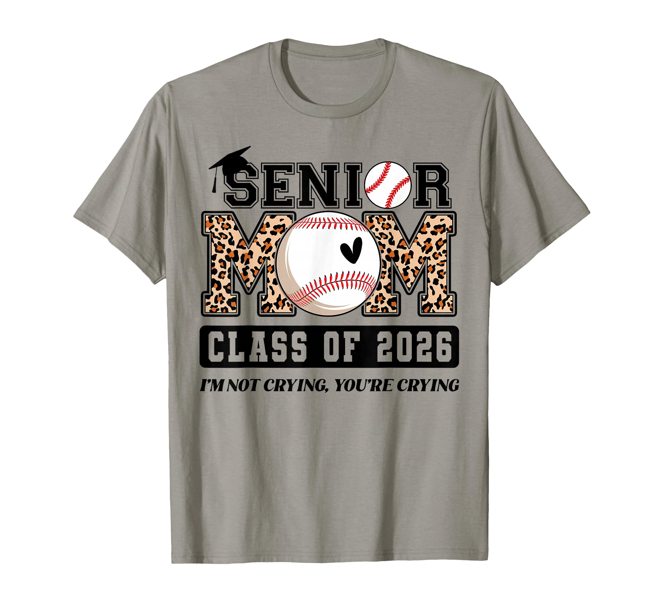 Senior Mom Class 2026 Baseball Player T-Shirt - Minimalist Print Unisex - T-Shirt, Sweatshirt, Hoodie