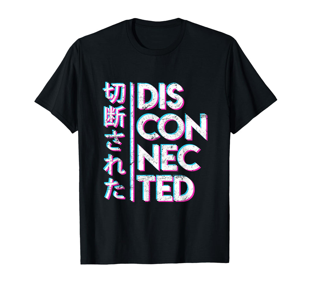 Vaporwave Disconnected Aesthetic T-Shirt - Aesthetic Graphic Men Women - T-Shirt, Sweatshirt, Hoodie
