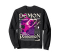 Y2K Demon Bold Urban Graffiti Sweatshirt - Custom Art Print Unisex - T-Shirt, Sweatshirt, Hoodie