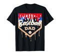 Baseball Drip Dad Ice Cream Home T-Shirt - Aesthetic Graphic for Adults - T-Shirt, Sweatshirt, Hoodie