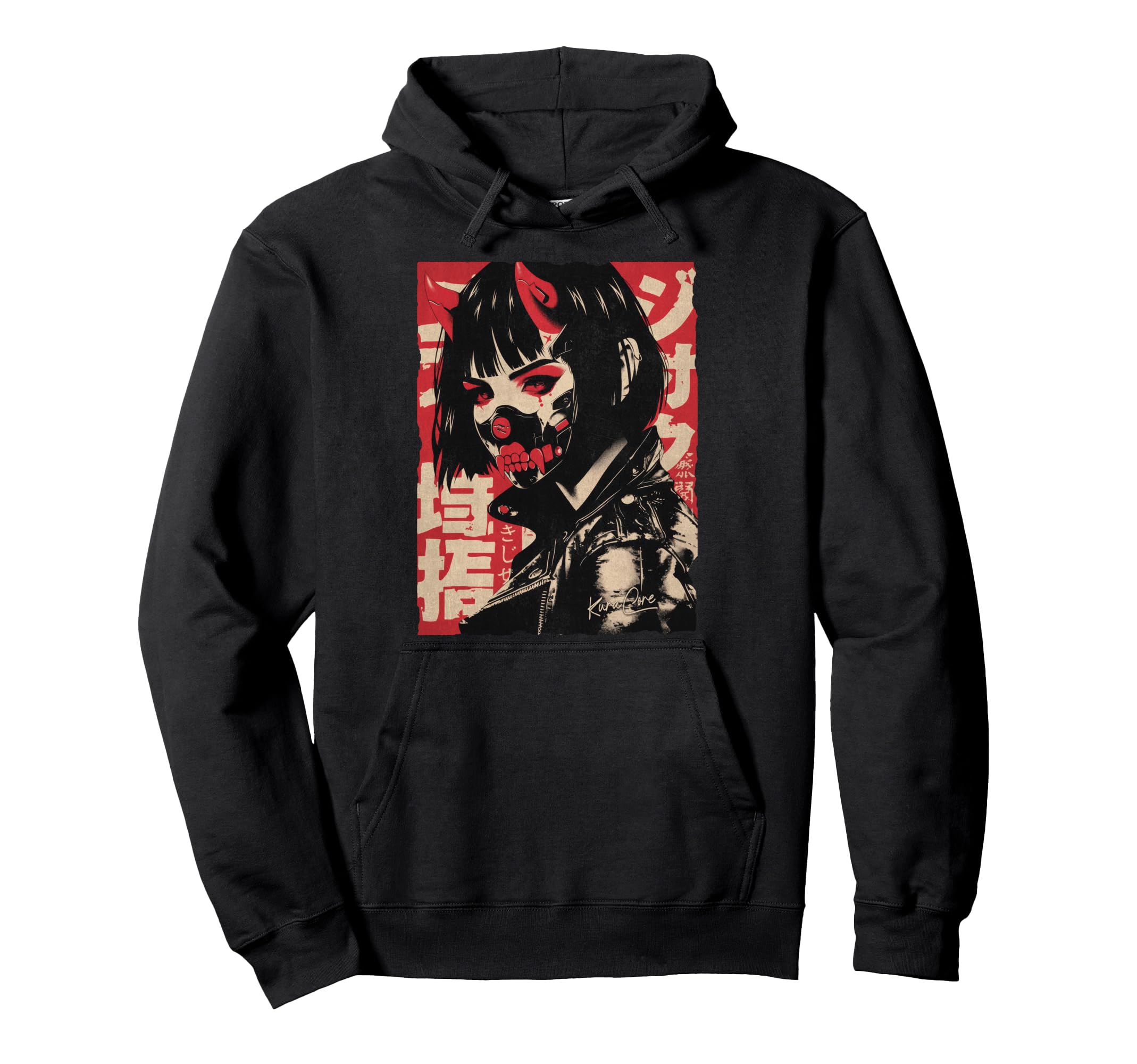 Japan Streetwear Cyberpunk Y2K Hoodie - Casual Everyday Wear Men Women - T-Shirt, Sweatshirt, Hoodie