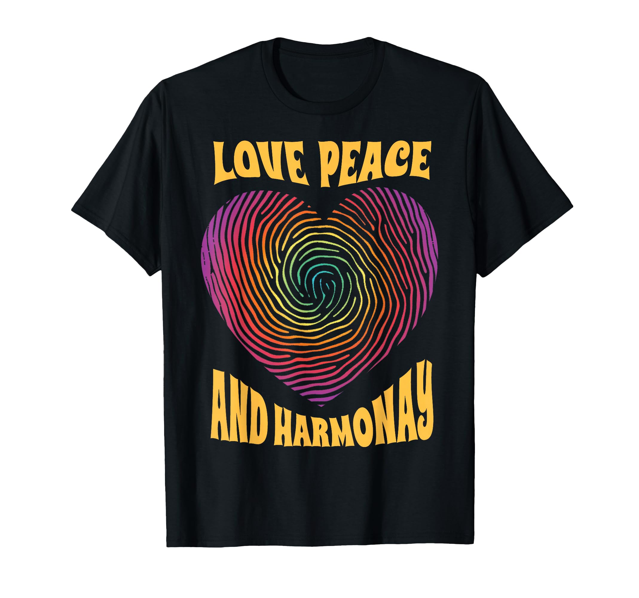 Love Peace And Harmony T-Shirt - Aesthetic Graphic Men Women - T-Shirt, Sweatshirt, Hoodie