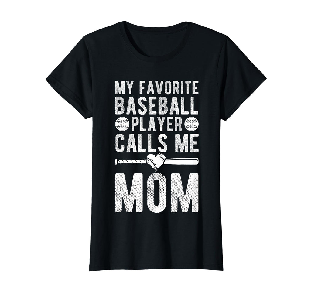 My Favorite Baseball Player Calls Me T-Shirt - Minimalist Print Men Women - T-Shirt, Sweatshirt, Hoodie