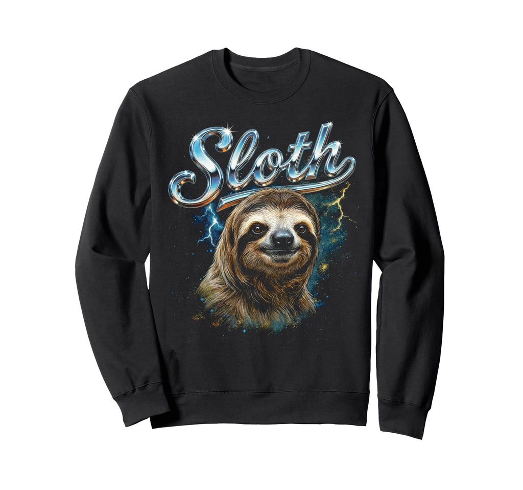 Sloth 90S Funny Sloth Lover 80S Sweatshirt - Minimalist Print Unisex - T-Shirt, Sweatshirt, Hoodie