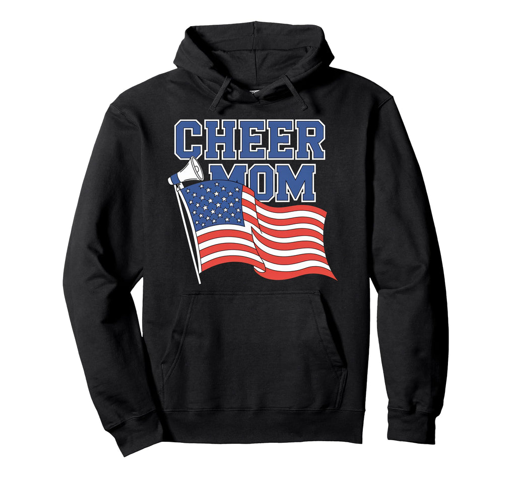 Cheer Mom Mother Bow Cheerleader Game Hoodie - Trendy Graphic for Adults - T-Shirt, Sweatshirt, Hoodie