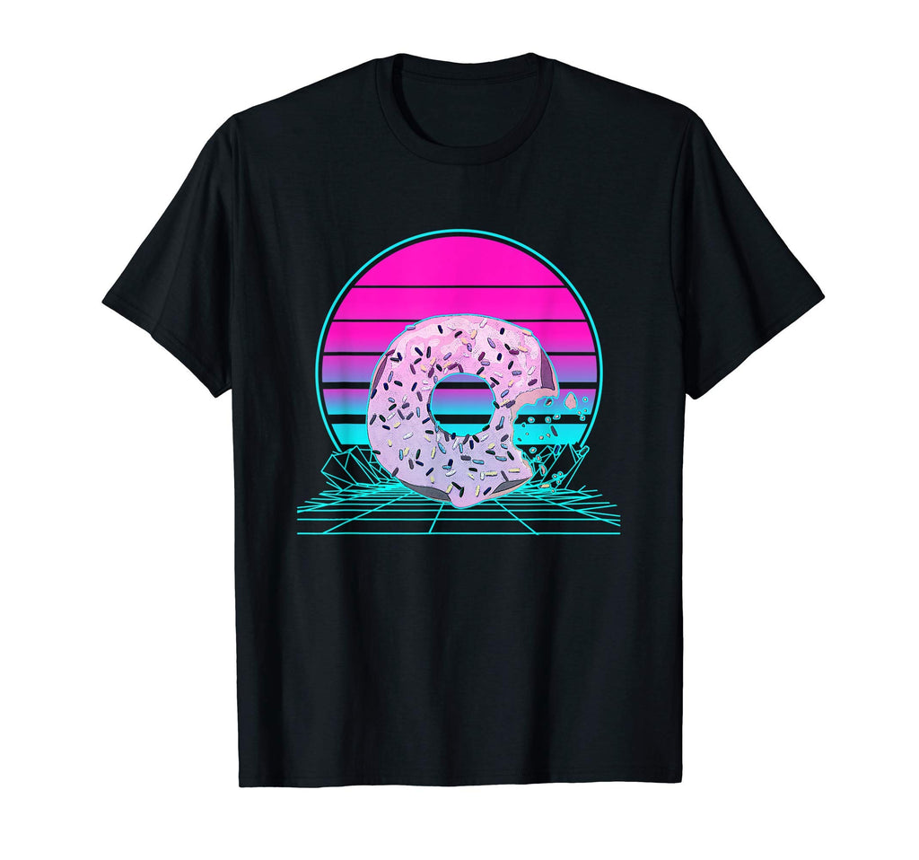 Sunset Donuts T-Shirt - Aesthetic Graphic Unisex - T-Shirt, Sweatshirt, Hoodie