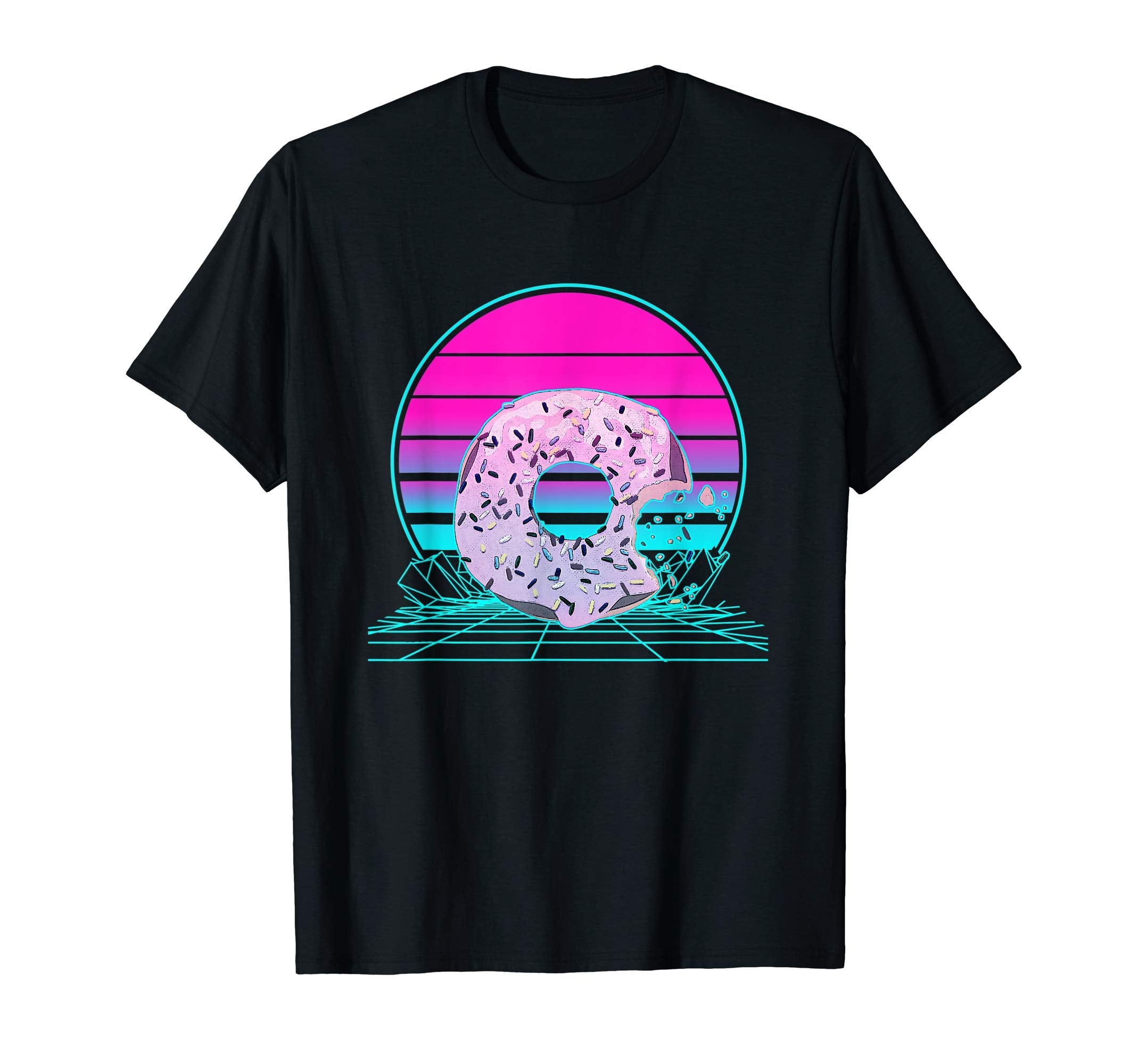 Sunset Donuts T-Shirt - Aesthetic Graphic Unisex - T-Shirt, Sweatshirt, Hoodie