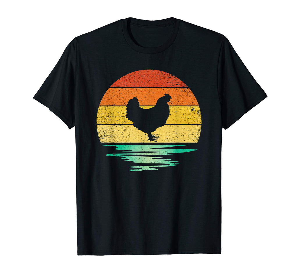 Chicken Sunset Chicken T-Shirt - Graphic Print for Adults - T-Shirt, Sweatshirt, Hoodie